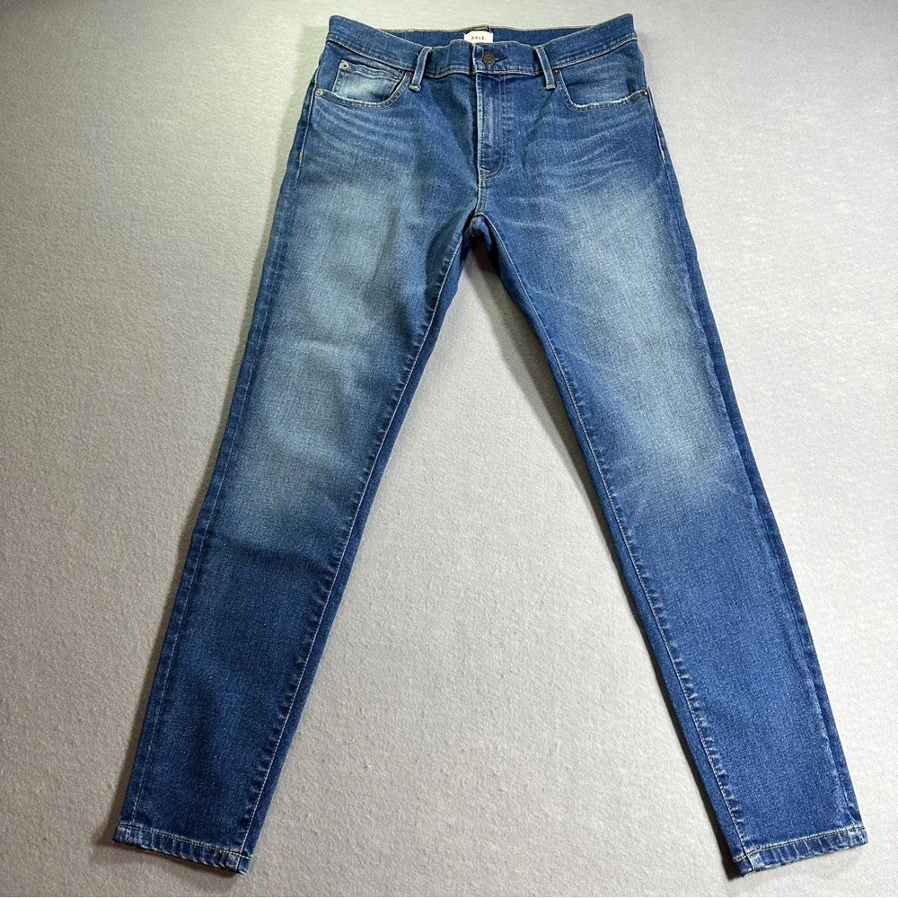 ABLE‎ Womens Mid Rise Skinny Jeans Size 29 Medium Wash Stretch Denim EUC Modern